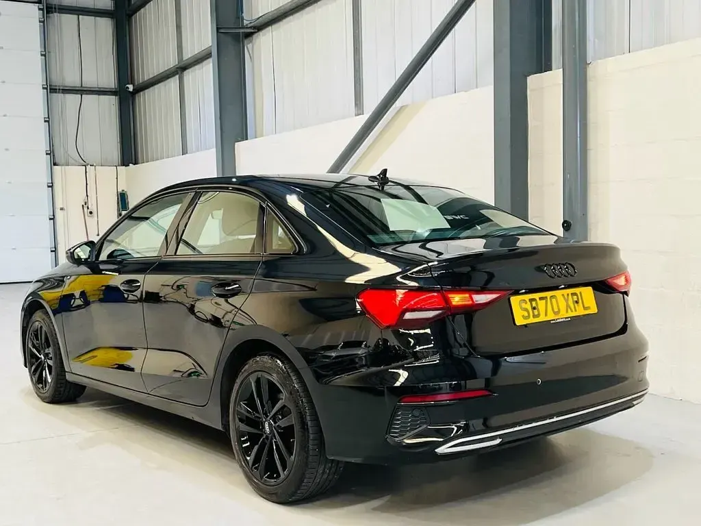 Used Audi A3 Sport 150 HP (110 kW) 2021 Black Sedan
