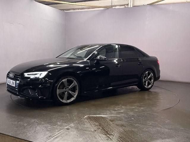 Second-hand Audi A4 Black Edition 150 CP (110 kW) 2019 Negru Berlinǎ