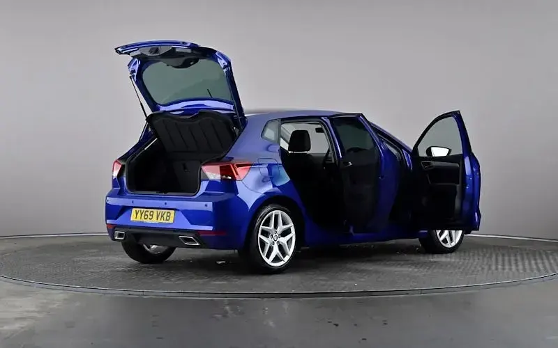 Used Seat Ibiza FR 80 HP (58 kW) 2019 Blue Hatchback