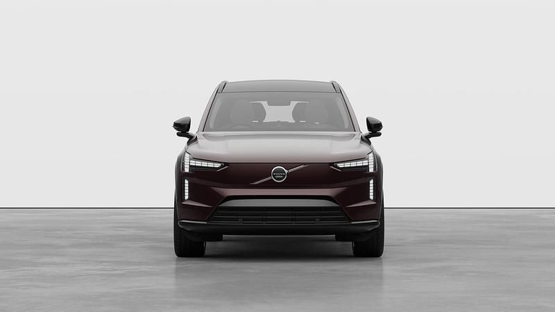 New Volvo EX90 Ultra 500 kW (680 HP) 2026 Mulberry red SUV
