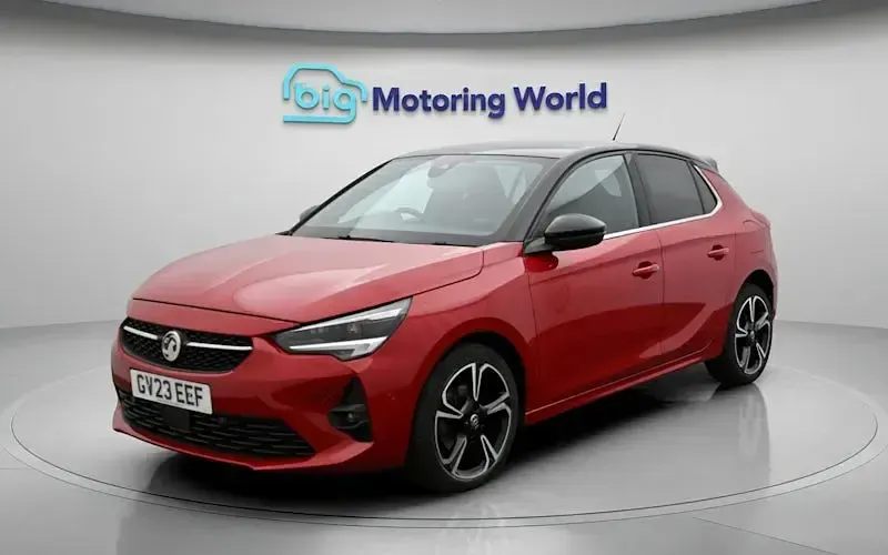 Used Vauxhall Corsa Ultimate 131 HP (96 kW) 2023 Red Hatchback