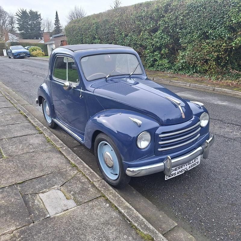 Used Fiat 500C 1955 Blue Cabriolet