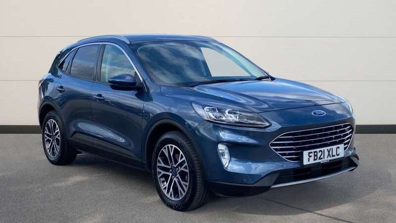 Blue Used 2021 Ford Kuga Titanium SUV | £17,471 (Fair price) - Image 1/4