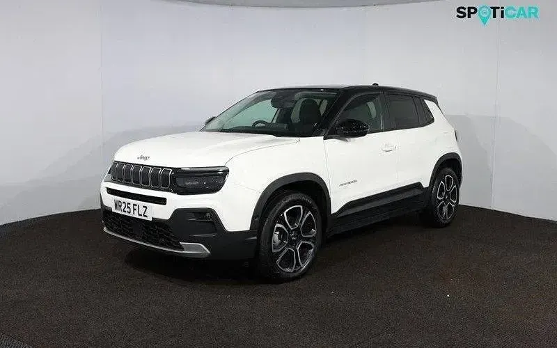 Used Jeep Avenger Summit 101 HP (74 kW) 2025 White/black SUV