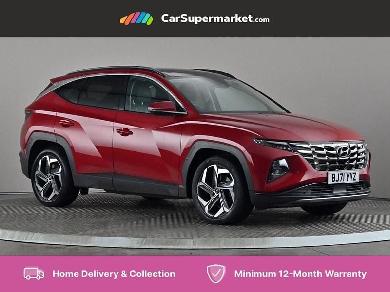 Red Used 2021 Hyundai Tucson Ultimate SUV | £19,976 (Expensive) - Image 1/4