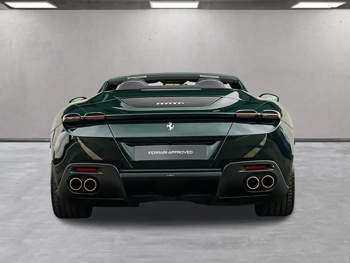 New Ferrari Roma 620 HP (456 kW) 2025 Green Cabriolet