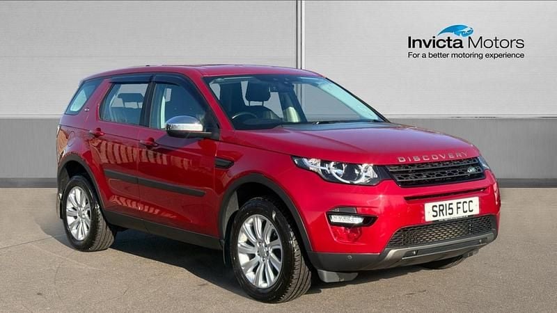 Used Land Rover Discovery Sport SE 190 HP (139 kW) 2015 Red SUV