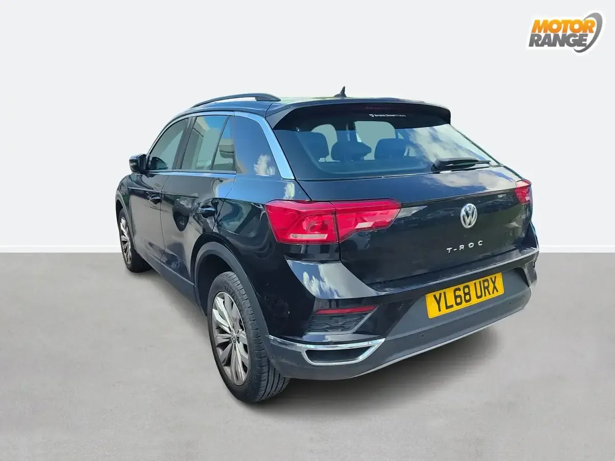 Used VW T-Roc SE 115 HP (84 kW) 2019 Black SUV