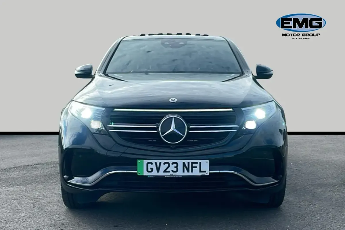 Used Mercedes EQC400 AMG Line Premium Plus 300 kW (408 HP) 2023 Black SUV