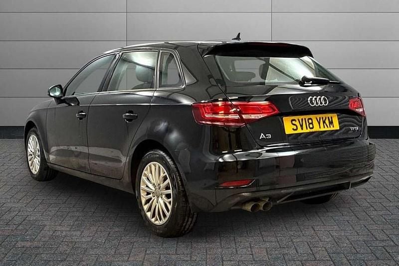 Begagnad Audi A3 Design 150 HK (110 kW) 2018 Svart Sedan