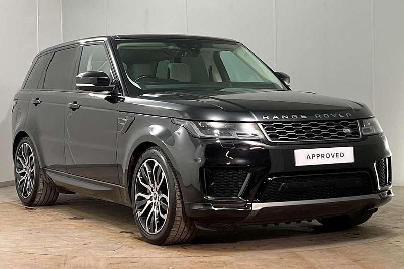 Black Used 2021 Land Rover Range Rover Sport HSE SUV | £39,600 (A bit pricey) - Image 1/4