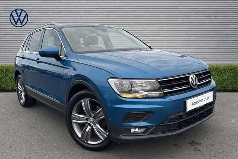 Used VW Tiguan Match 150 HP (110 kW) 2019 Blue SUV