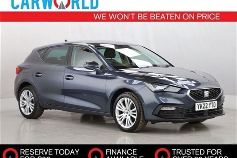 Grey Used 2022 Seat Leon SE Dynamic Hatchback | £12,840 (Fair price) - Image 1/3