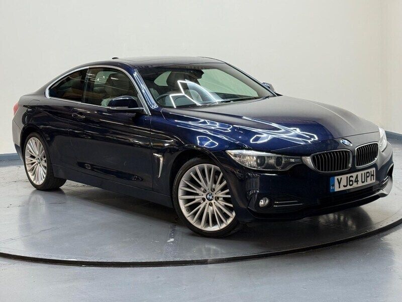 Blue Used 2014 BMW 420 Luxury Line Coupe | £8,490 (Fair price) - Image 1/4