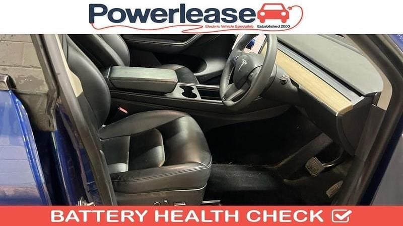 Usado Tesla Model Y Long Range AWD 282 kW (384 HP) 2022 Azul SUV