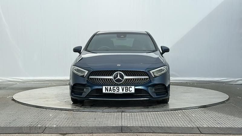 Used Mercedes A220 AMG Line Premium Plus 2019 Blue Hatchback