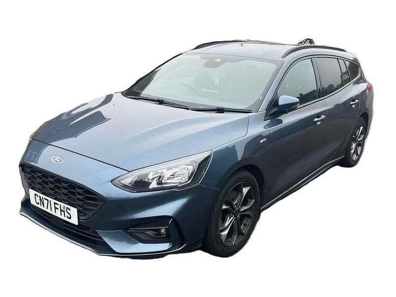 Used Ford Focus ST-Line 125 HP (91 kW) 2021 Blue Estate