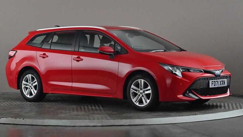 Red Used 2022 Toyota Corolla Estate | £16,477 (Good price) - Image 1/3