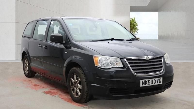 Used Chrysler Grand Voyager 2008 Black MPV