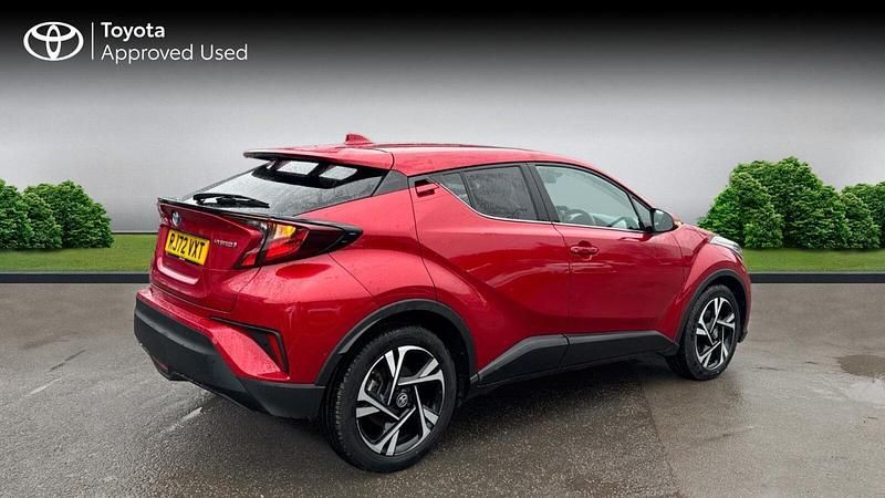 Used Toyota C-HR Design 122 HP (89 kW) 2023 Scarlet flare SUV