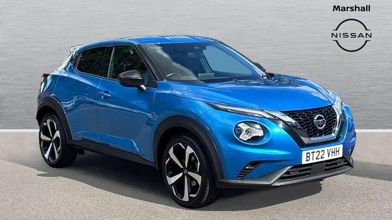 Blue Used 2022 Nissan Juke Tekna SUV | £14,804 (Fair price) - Image 1/4