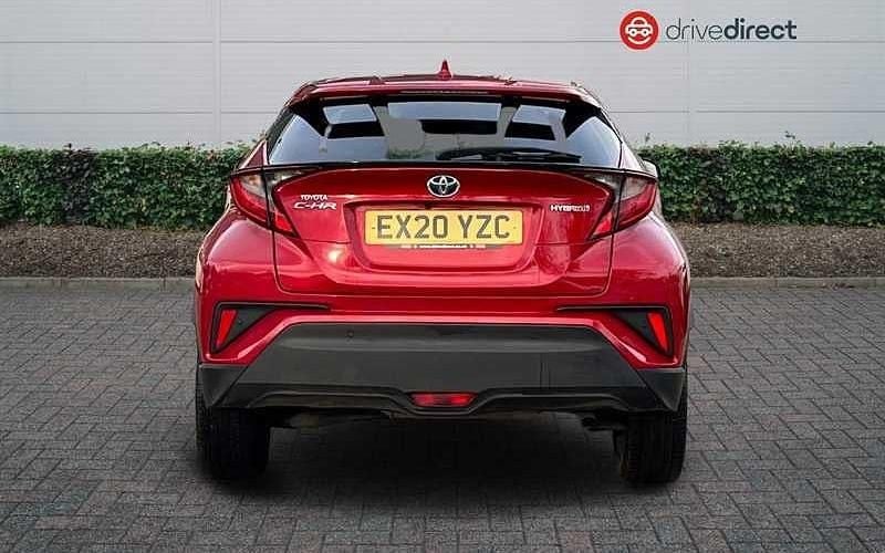 Used Toyota C-HR Design 122 HP (89 kW) 2019 Red SUV