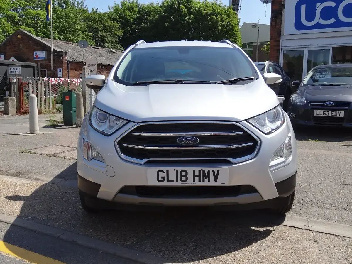 Used Ford Ecosport Titanium 125 HP (91 kW) 2018 Silver SUV