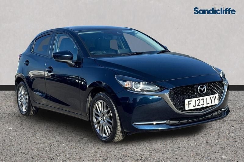 Used Mazda 2 Inclusive 116 HP (85 kW) 2022 Blue Hatchback