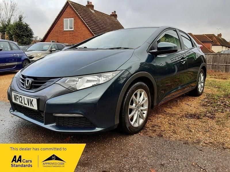 Used Honda Civic SE 2012 Green Hatchback