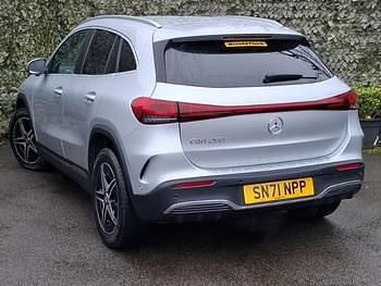 Used Mercedes EQA250 AMG line 139 kW (190 HP) 2021 Silver SUV