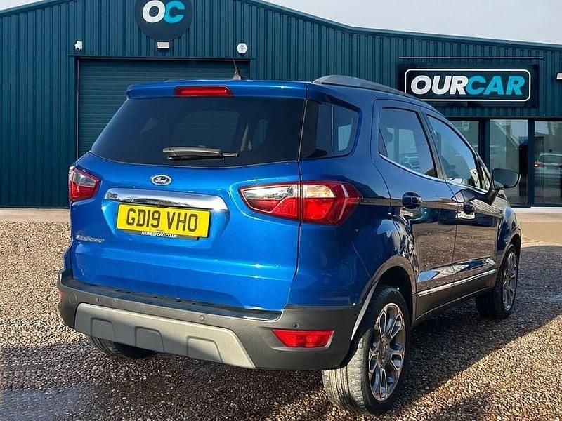 Used Ford Ecosport Titanium 125 HP (91 kW) 2019 Blue SUV
