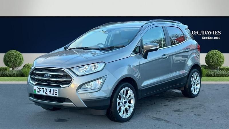 Used Ford Ecosport Titanium 125 HP (91 kW) 2022 Silver SUV