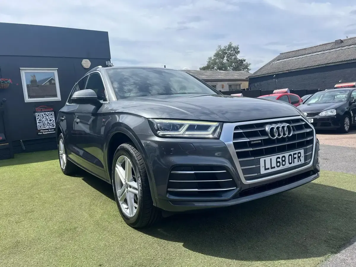 Used Audi Q5 S-Line 190 HP (139 kW) 2018 Grey SUV