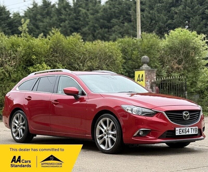 Red Used 2014 Mazda 6 Inclusive Estate | £6,390 (Fair price) - Image 1/2
