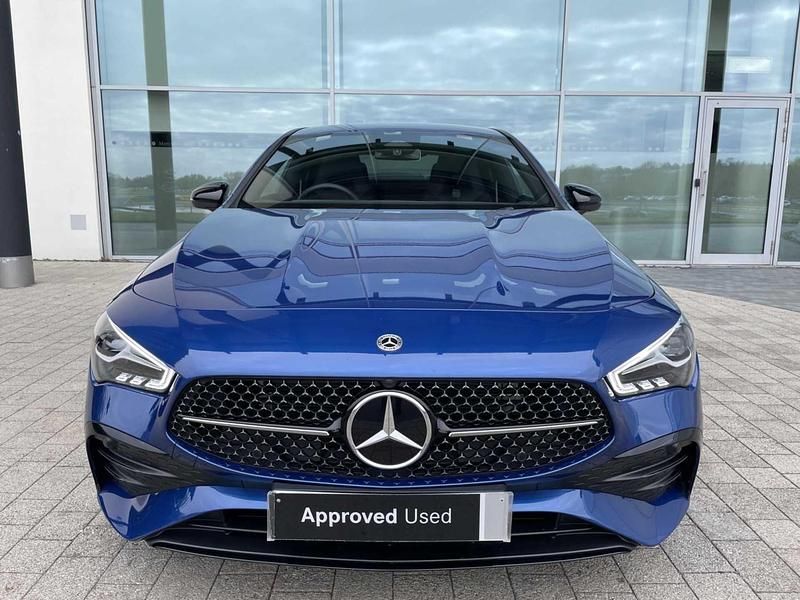 Used Mercedes CLA180 AMG Line Premium 136 HP (100 kW) 2025 Blue Sedan