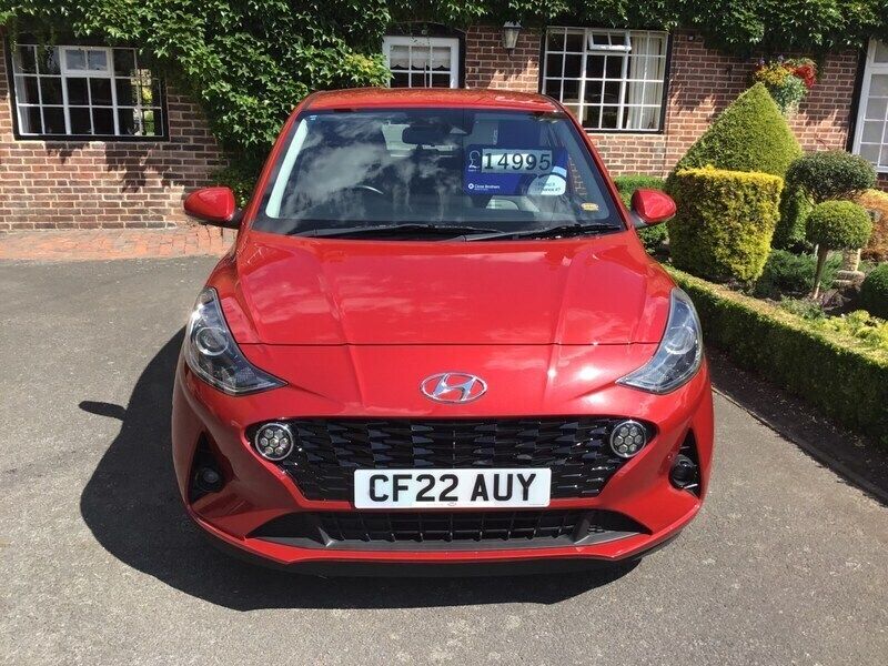 Used Hyundai i10 Premium 2022 Red Hatchback