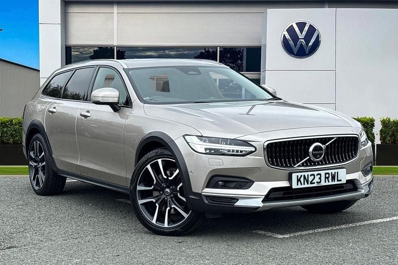 Gold Used 2023 Volvo V90 CC Ultimate Estate | £36,989 (Fair price) - Image 1/4