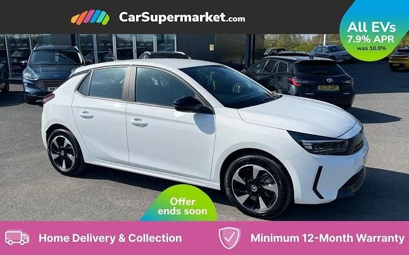 White New 2025 Vauxhall Corsa-e Design Edition Hatchback | £15,797 (Fair price) - Image 1/3
