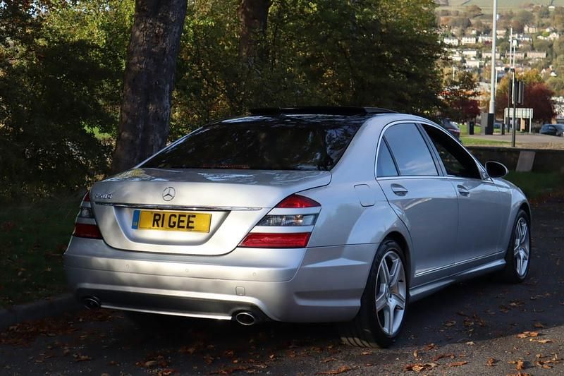 Used Mercedes S500L 2007 Silver Sedan