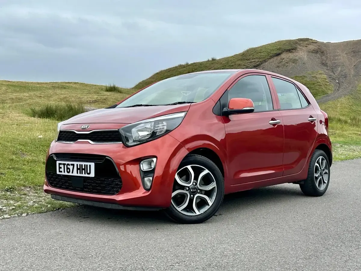 Used Kia Picanto 83 HP (61 kW) 2018 Orange Hatchback