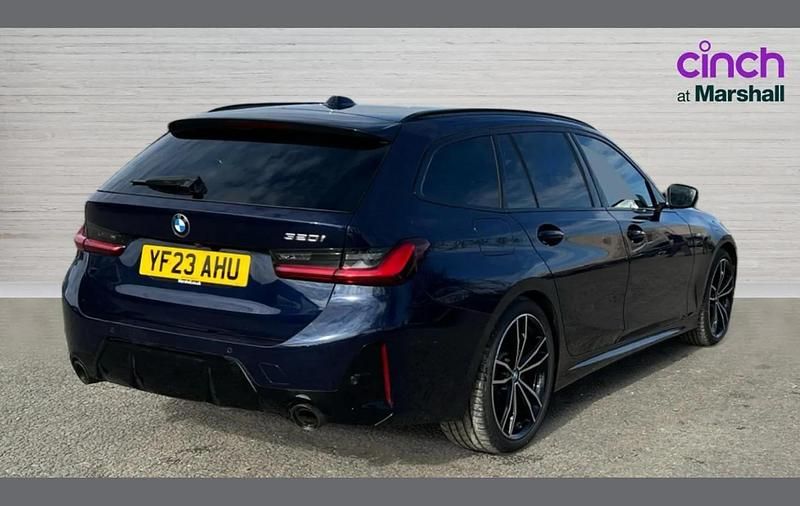 Used BMW 320 M Sport 184 HP (135 kW) 2023 Blue Estate