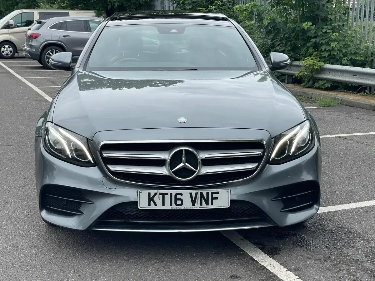 Used Mercedes E220 AMG Line Premium 2016 Grey Sedan