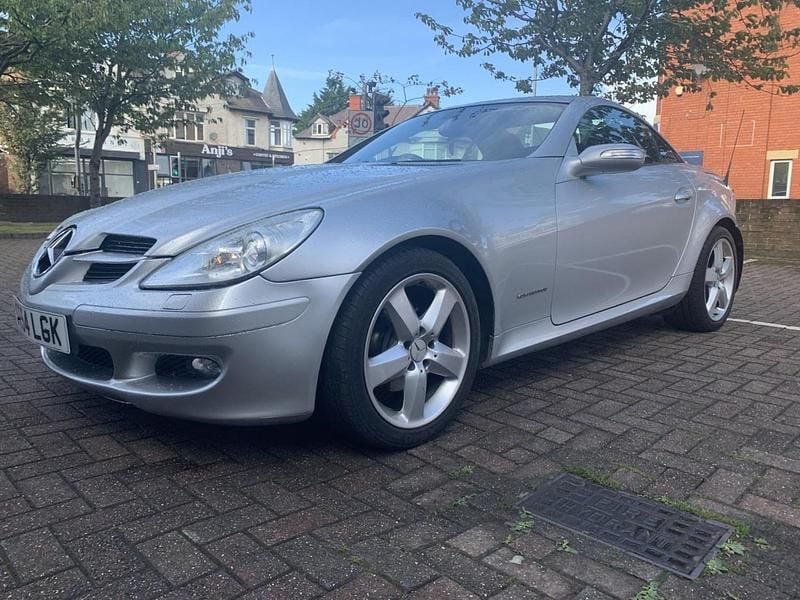 Used Mercedes SLK200 163 HP (119 kW) 2005 Silver Cabriolet