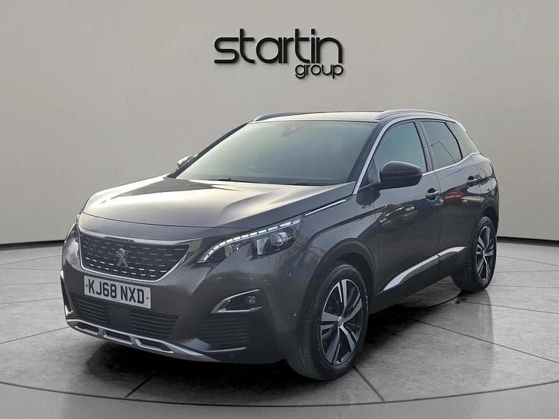 Used Peugeot 3008 GT-line 129 HP (94 kW) 2019 Grey SUV
