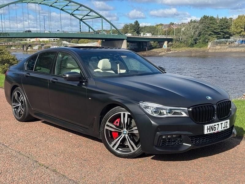 Black Used 2017 BMW 750 M Sport Sedan | £27,999 (Expensive) - Image 1/4