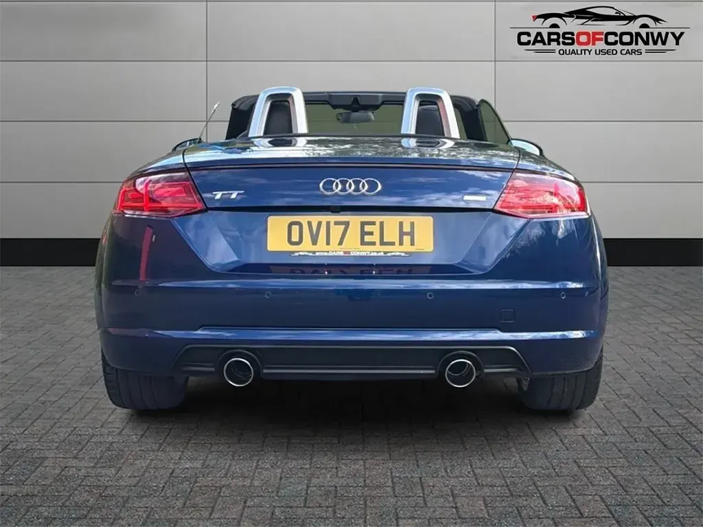 Used Audi TT Roadster Sport 184 HP (135 kW) 2017 Blue Cabriolet