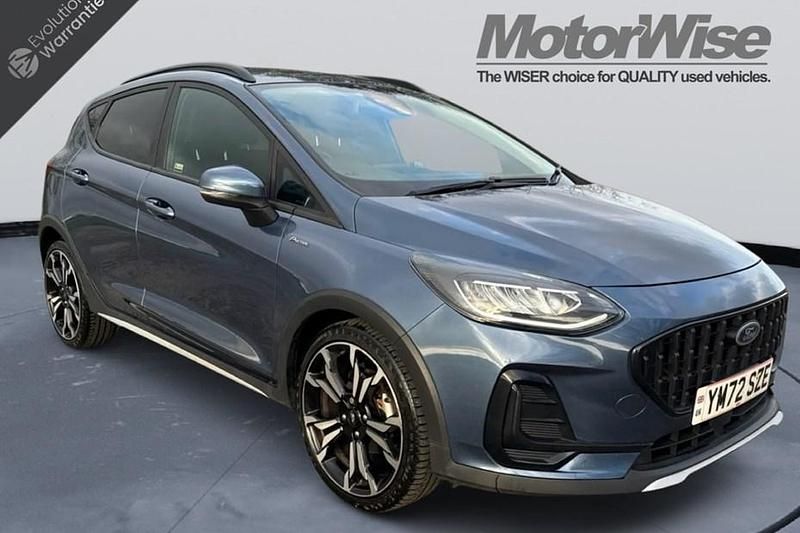 Used Ford Fiesta Active X 125 HP (91 kW) 2023 Blue Hatchback