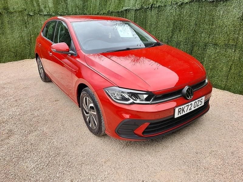 Used VW Polo Life 95 HP (69 kW) 2022 Red Hatchback