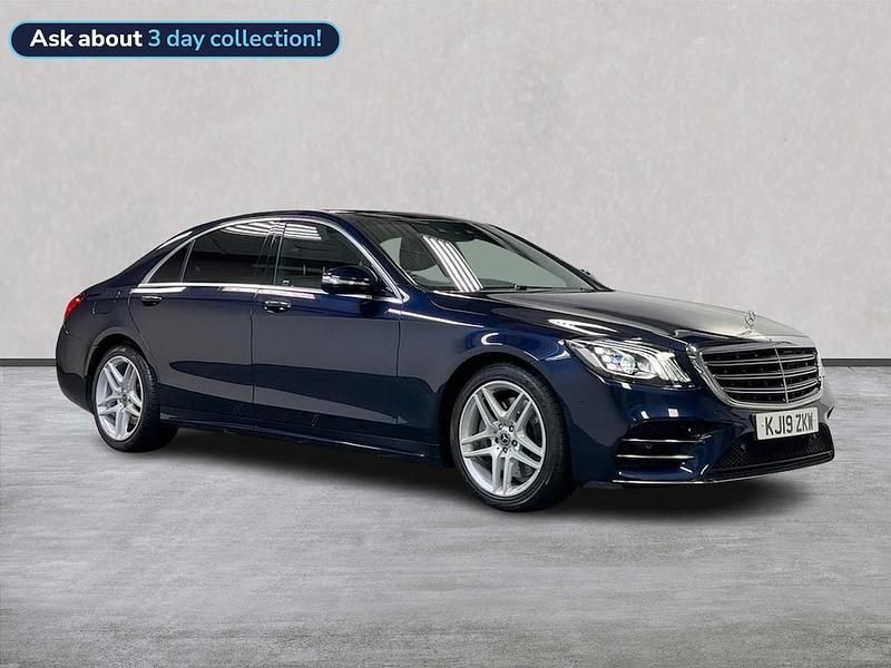 Blue Used 2019 Mercedes S350 Executive Sedan | £30,999 (Good price) - Image 1/4