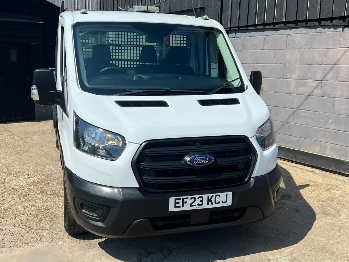 Used Ford Transit 130 HP (95 kW) 2023 White Van